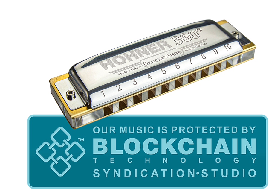 Our music is protected by Blockchain Technology